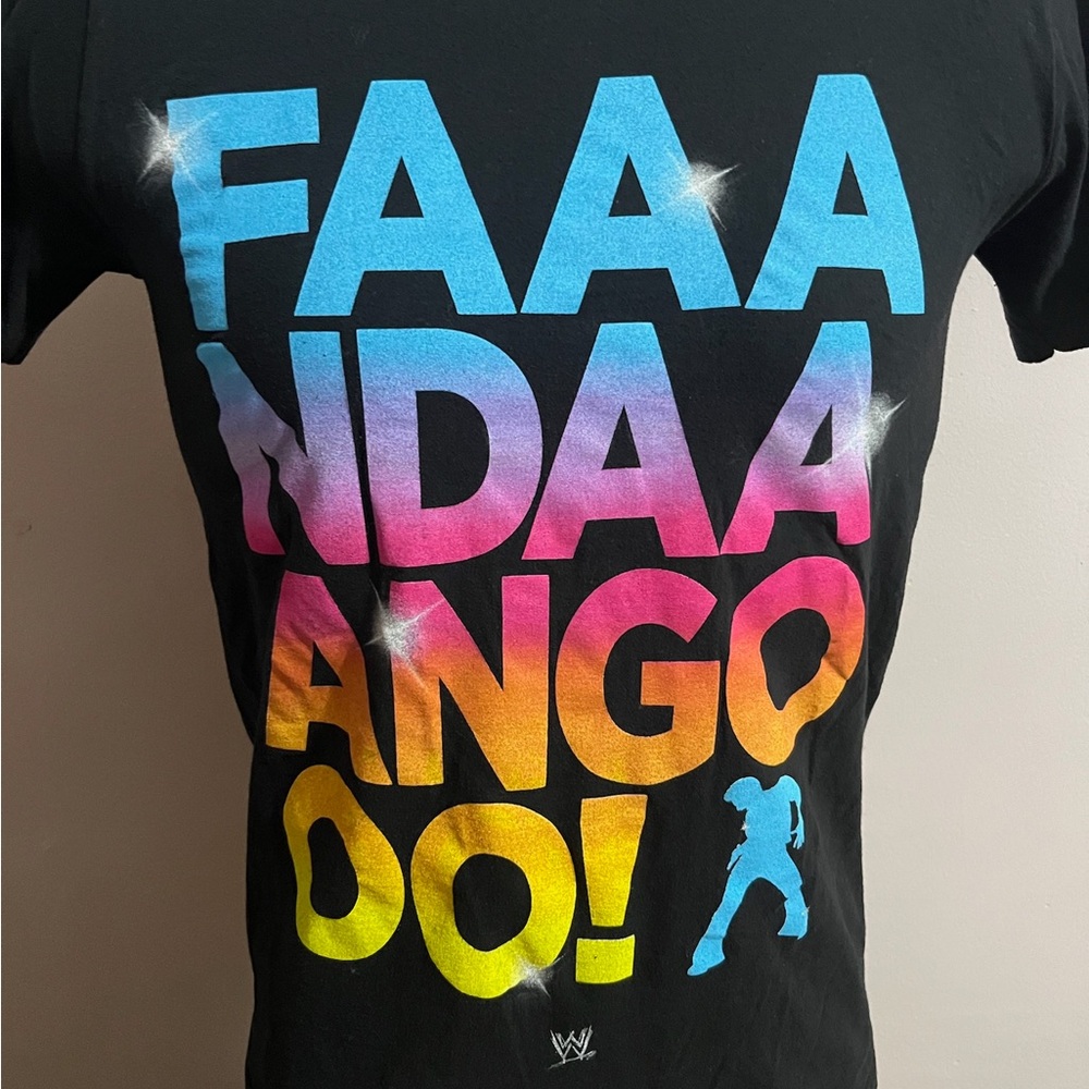 WWE Fandango Graphic Tee with Colorful Lettering